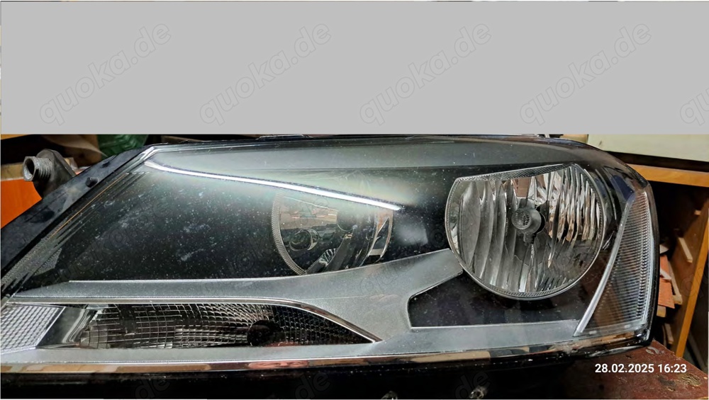 Passat-B7   Hauptscheinwerfer-links (für H7-Leuchtmittel, + LWR)