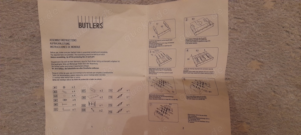 Schöner Tischkicker
