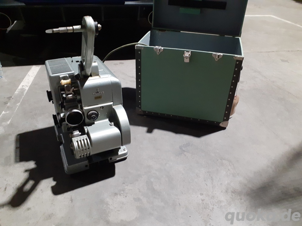 Siemens & Bauer    Paket 3 Projektoren vollständig mit Kisten  Rarität 