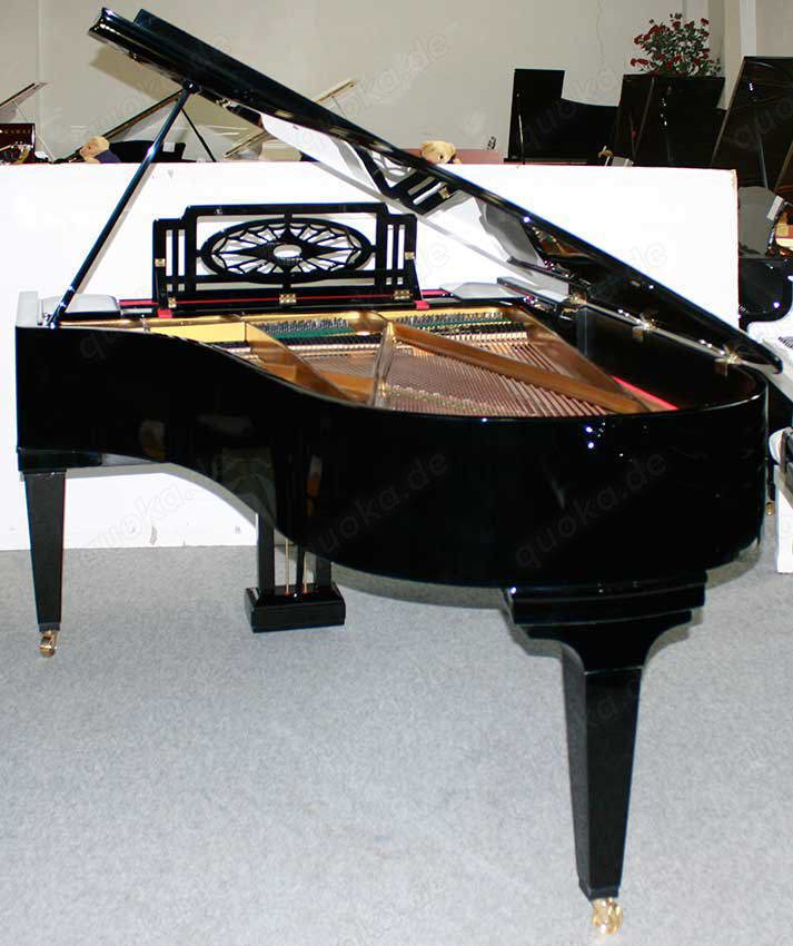 Flügel Klavier Grotrian-Steinweg 200, schwarz poliert, 5 Jahre Garantie