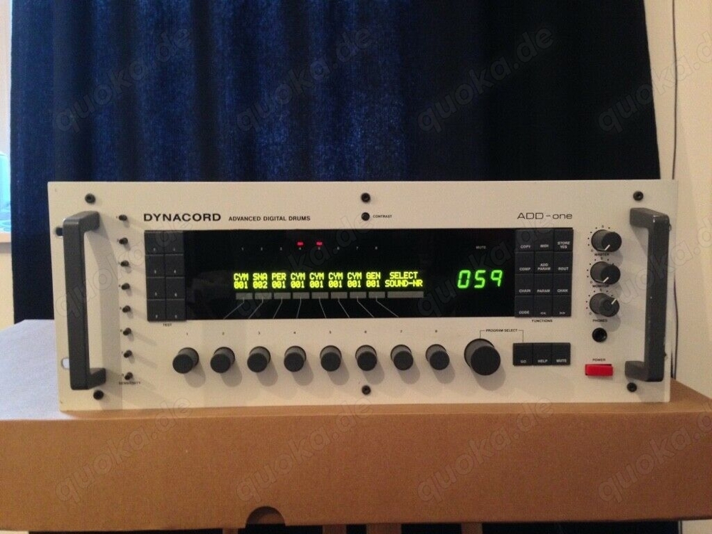 dynacord add-one drum-sampler