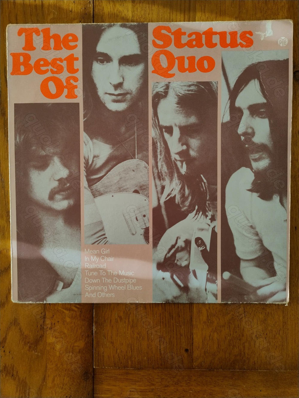 Status Quo --The Best Of Status Quo, Germany , P1970 1971, Pye Records   88 015 ET