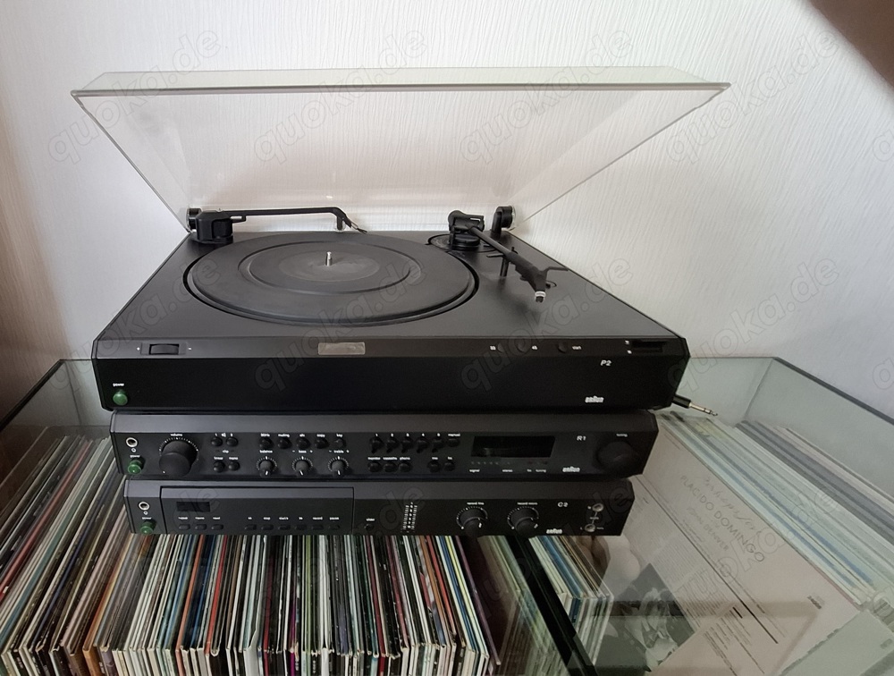 Braun Atelier R1 + P2 + C2 mit BOSE Acoustimass5 III
