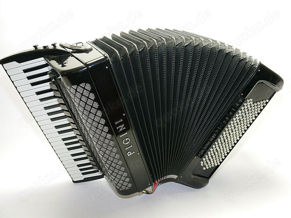 Akkordeon , Pigini, 120 Bass & M III, Cassotto