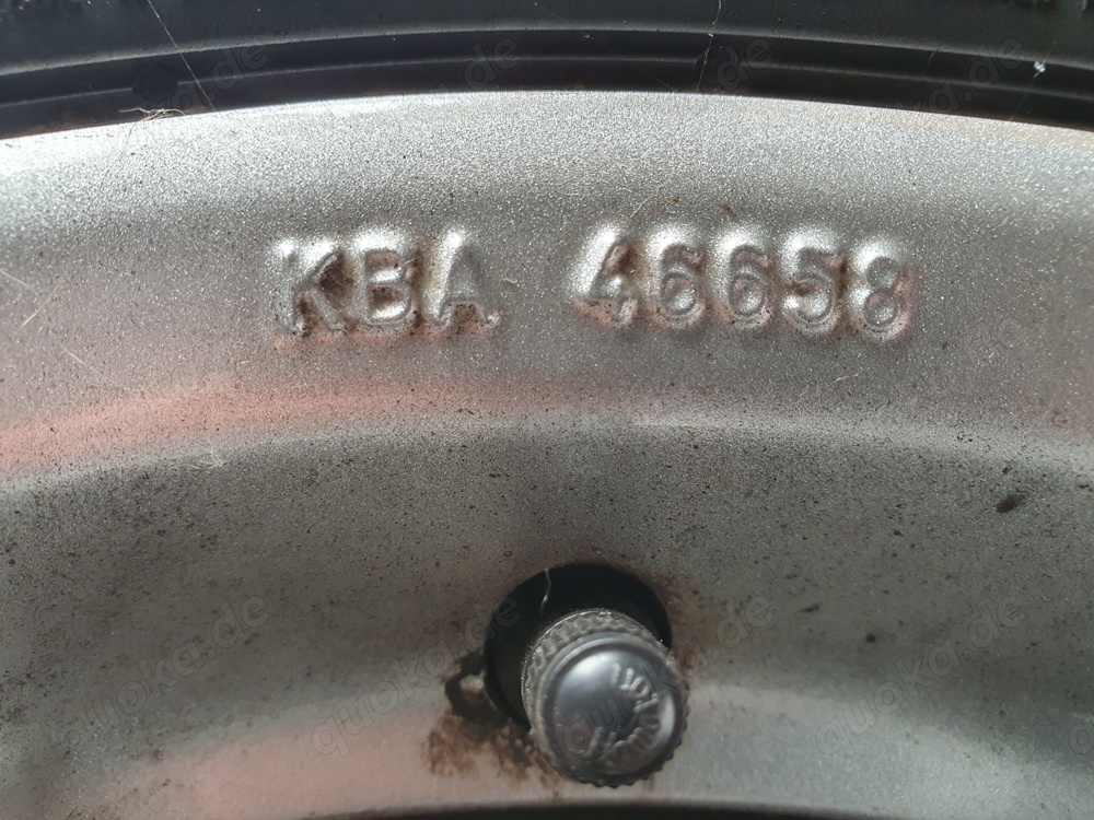 Winterreifen 195 55 R15 85H mit Alufelge, Komplett