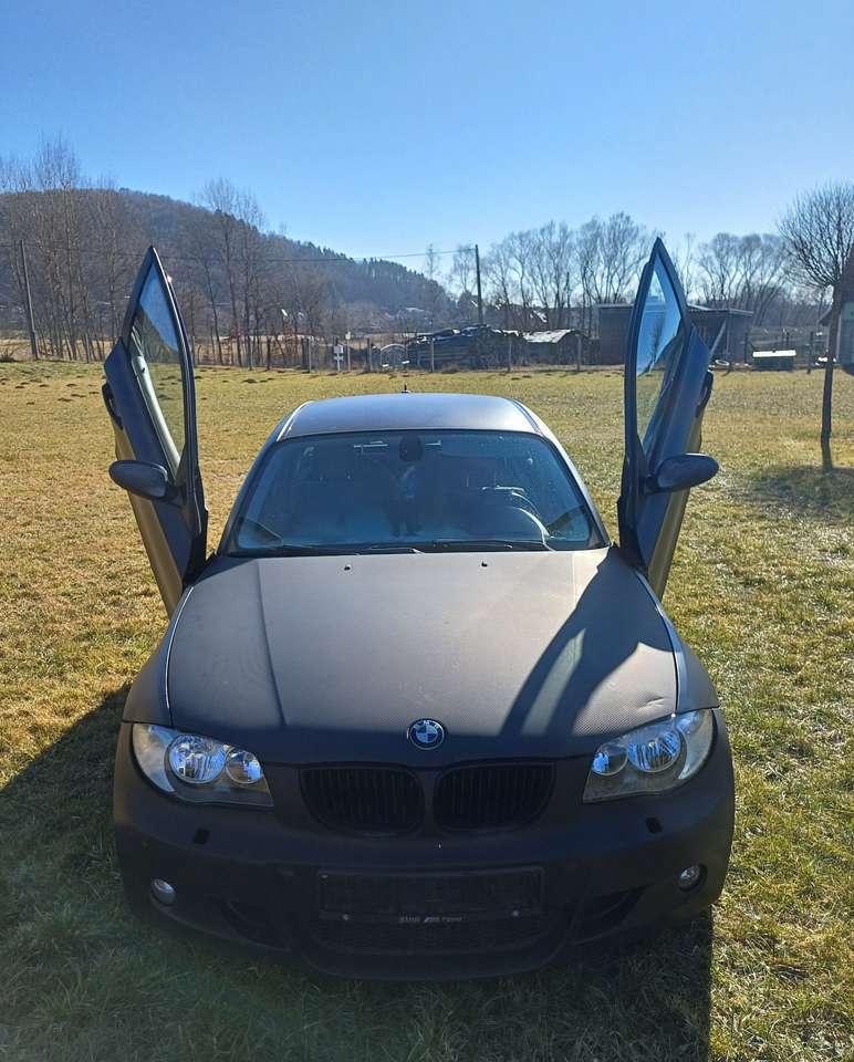 BMW 116 116i Matt schwarz