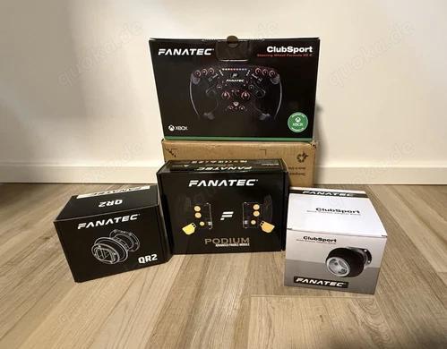 Fanatec Formula V2.5 x + Podium Paddle Module + QR2 + QR1 ****TOP Zustand****