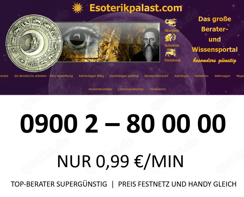 Kartenlegen Job Astrologie Arbeit Hellsehen Stellenangebot sehr hohes Anrufervolumen keine Gewerbesc
