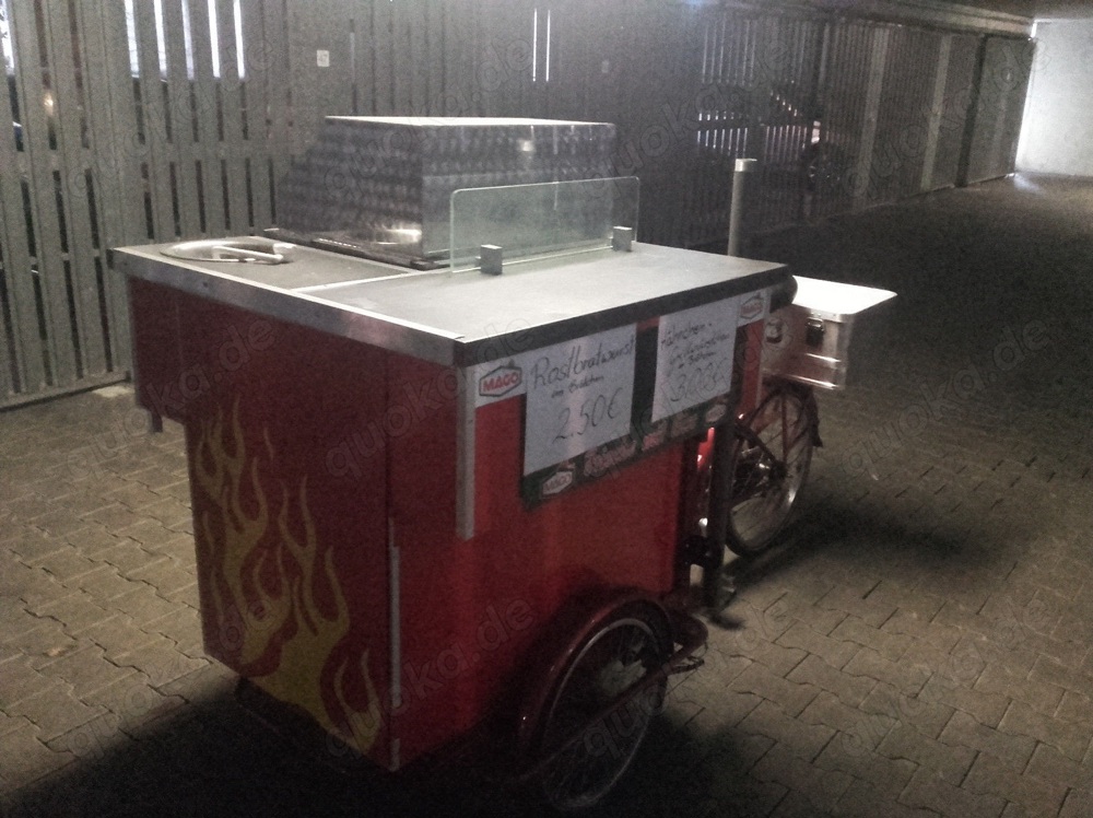 Grillfahrrad , Verkaufsfahrrad , Grillstand , Existenzgründung