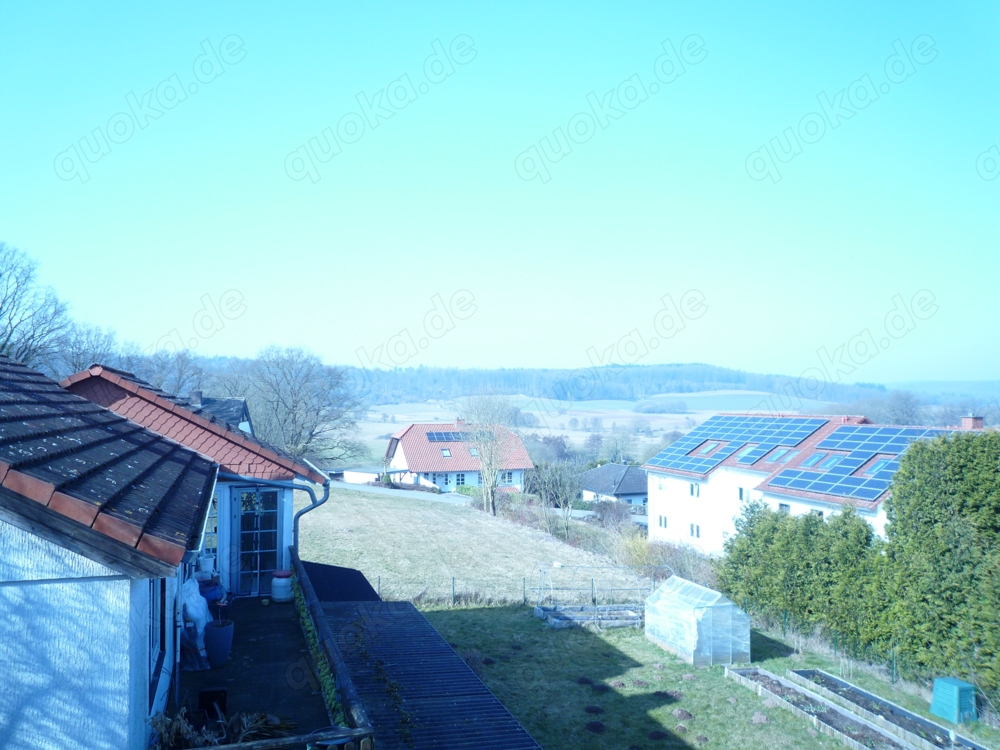 Wunderschöne 2 ZKB-Wohnung mit Fernblick, Einbauküche, Aussichtslage, Grundstück in Diemelstadt