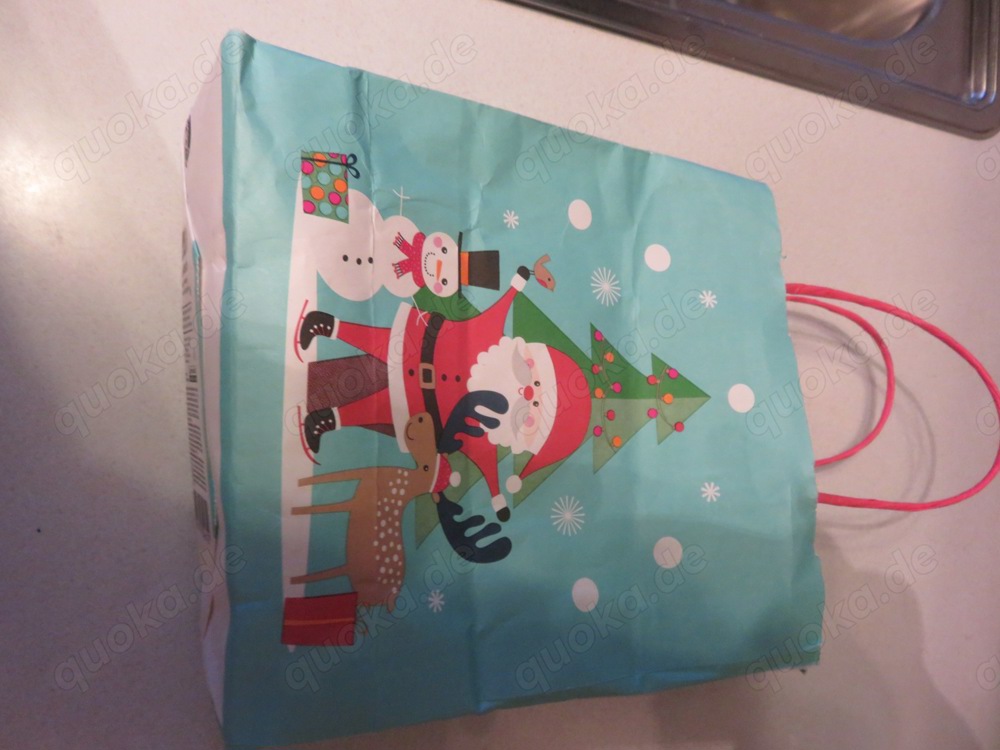 Weihnachtstasche zu verschenken