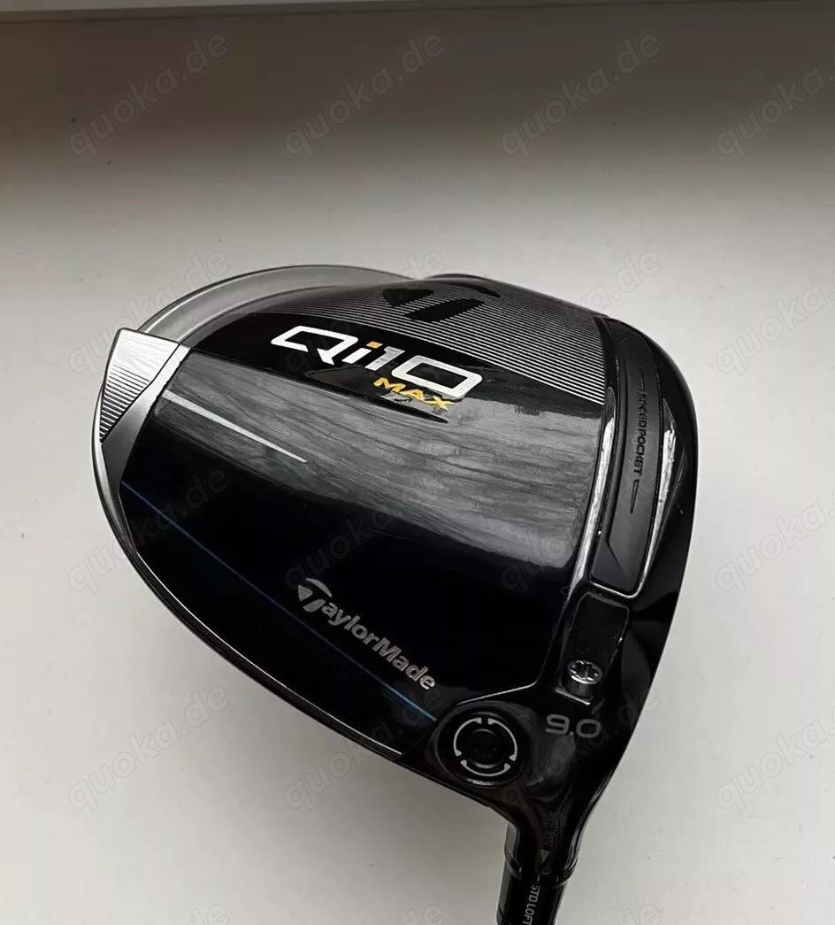 Taylormade Qi10 Max Driver 9 Grad Stiff Neuwertig!