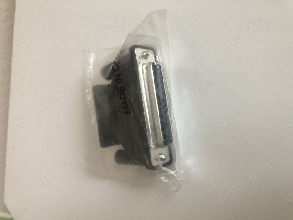D-Sub-Adapter 9-pol.-Stecker auf 25-pol.-Buchse