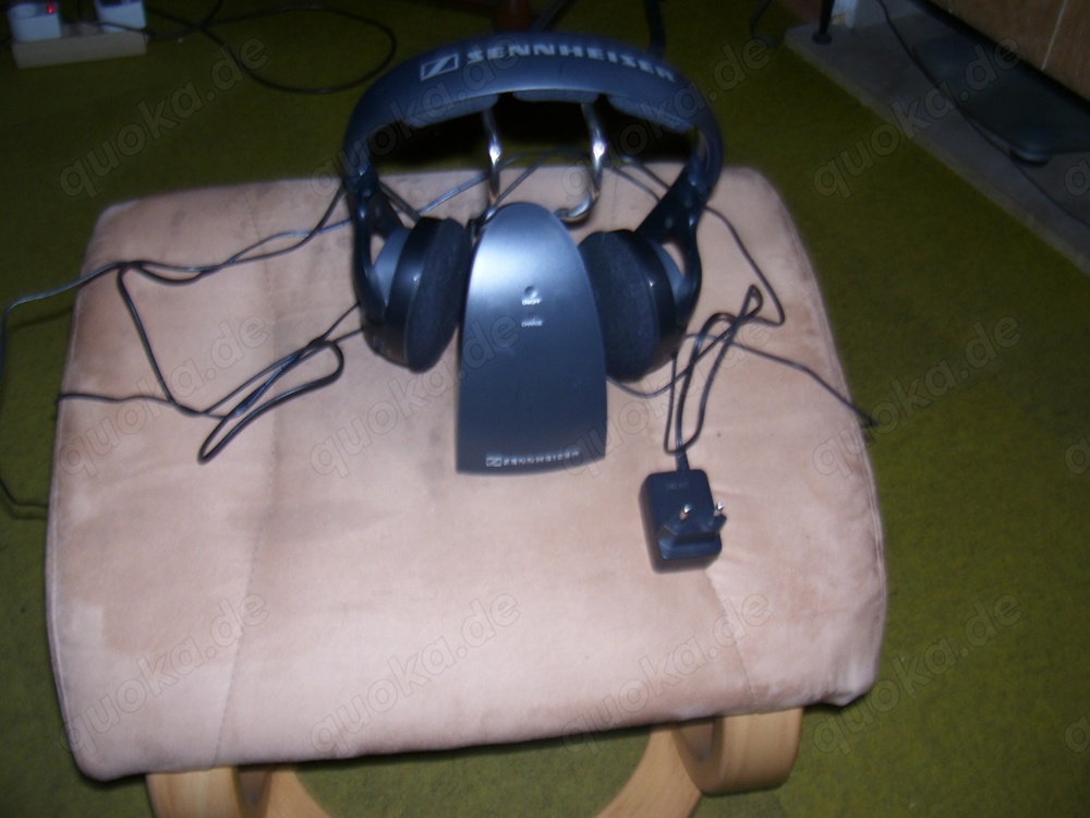 Set Sennheiser Funk Kopfhörer HDR 118 Sender TR 118 Set Sennheiser Funk Kopfhörer HDR 118 Sender TR 118