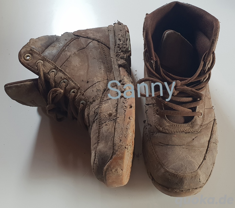 getragene Schuhe dreckig getragene Schuhe dreckig