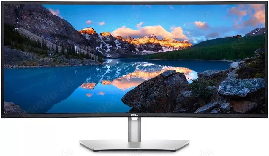 Dell U3421WE, 34.1 Zoll, UltraSharp USB-C-Hub Monitor, curved, WQHD 3440x1440,