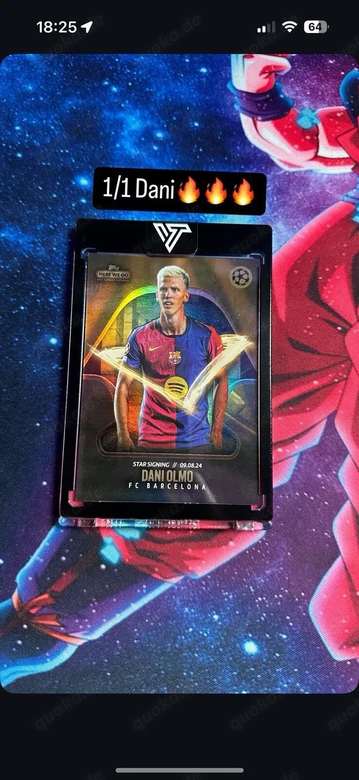 Topps - Here We Go - Summer Signings UCC 1 1 DANI OLMO BARCELONA