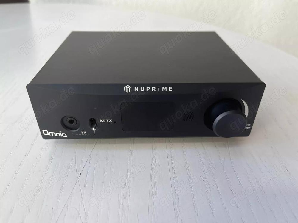 NuPrime Omnia WR-2, Audio Streamer, Hi-Res, WiFi, Bluetooth, aptX HD, wie neu !