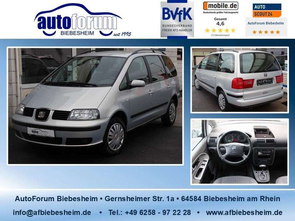 SEAT Alhambra Stella 1.8 20V Turbo Aut.*Klima*7-Sitze