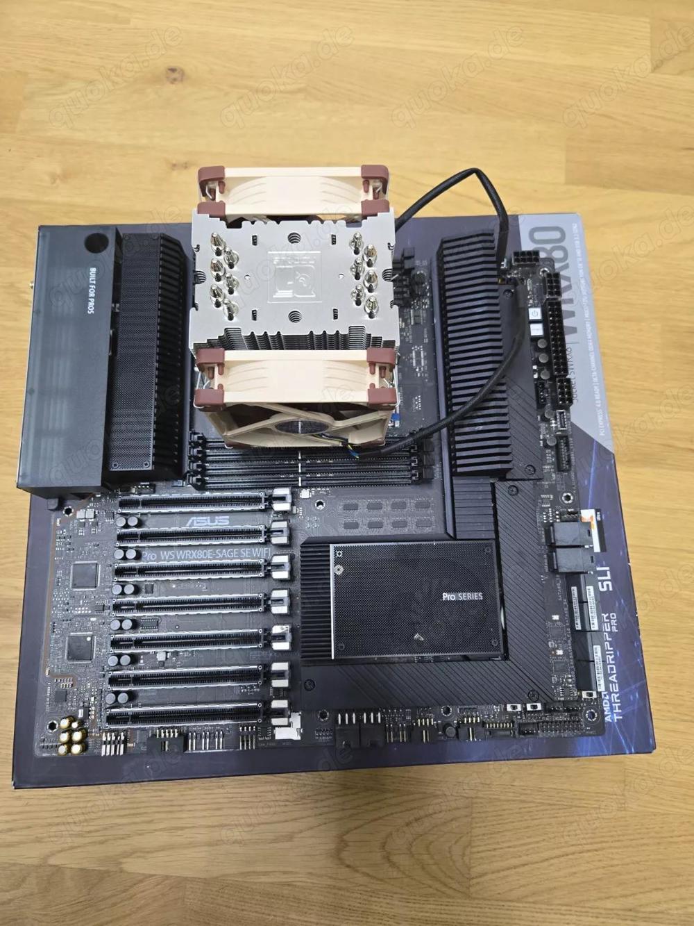 Bundle WS WRX80E-SAGE SE WIFI mit Threadripper PRO 5975wx 32 Cores 64 Threads