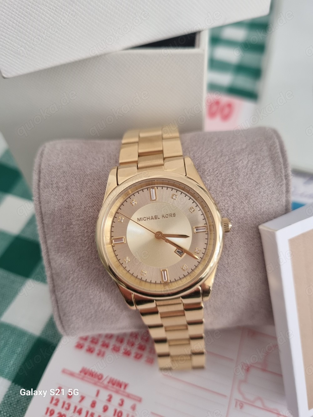 Eine Armband Uhr von Michael Kors - Gold nie Getragen