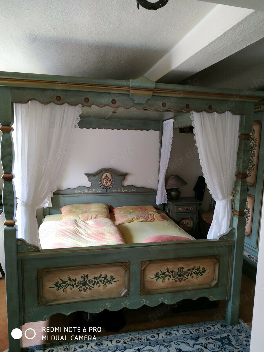 Voglauer Anno 1700 Altblau Schlafzimmer komplett
