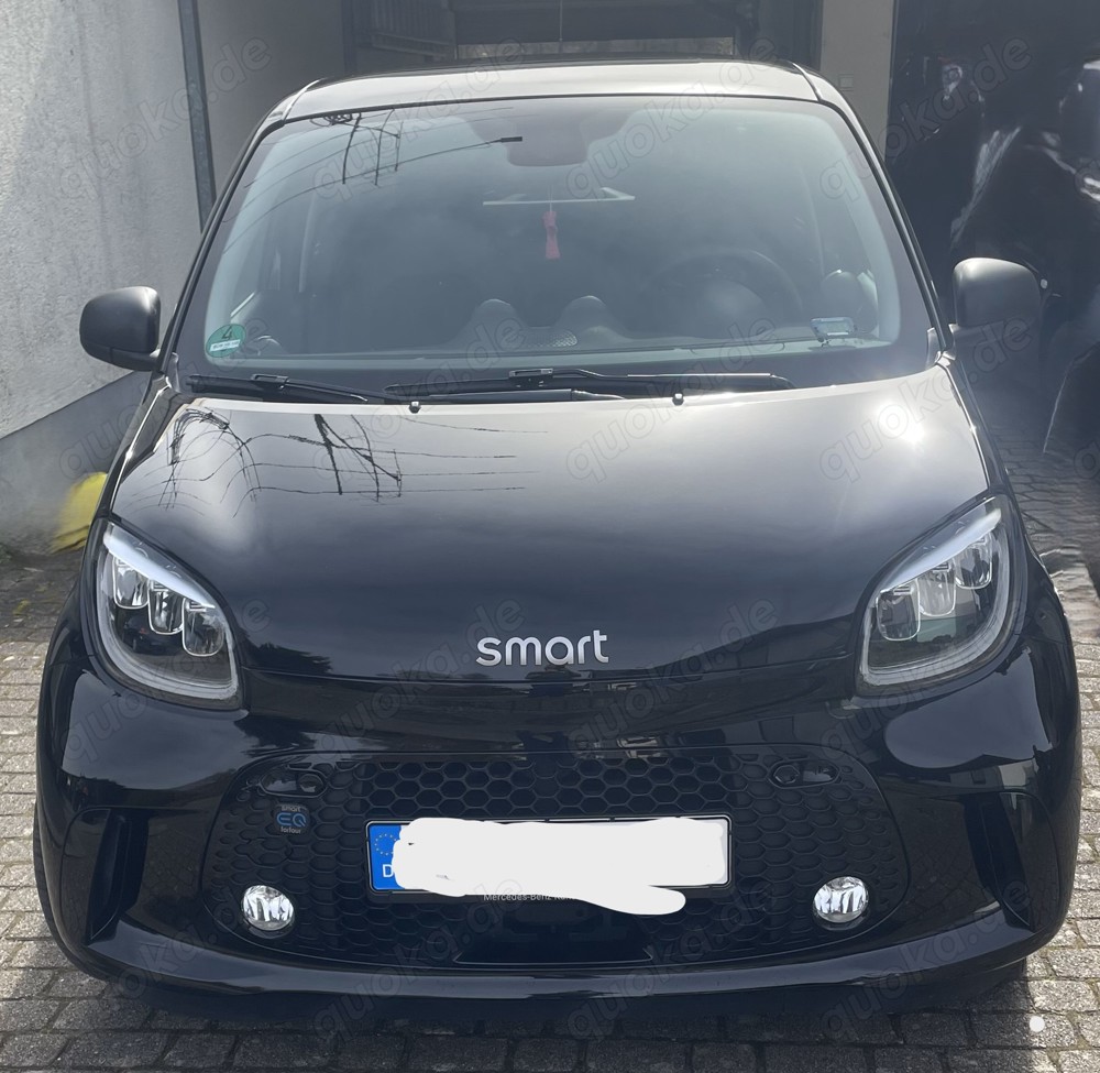 Smart EQ forfour Passion, schwarz, gepflegt