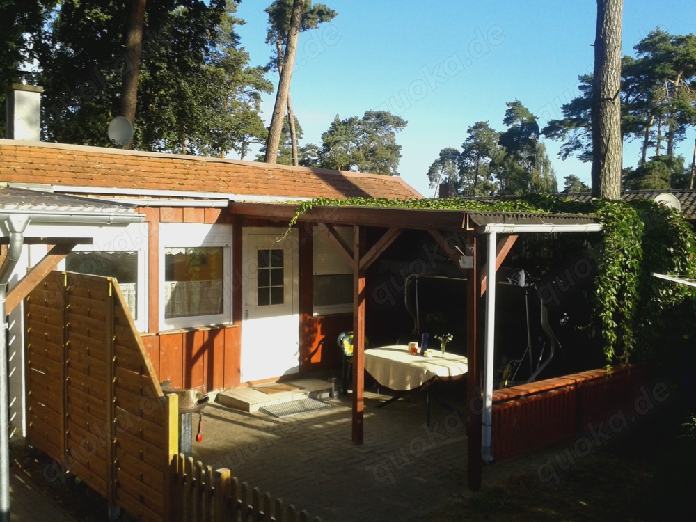 Gemütlicher Bungalow Kaminofen Hund Ostsee Campingplatz Pepelow