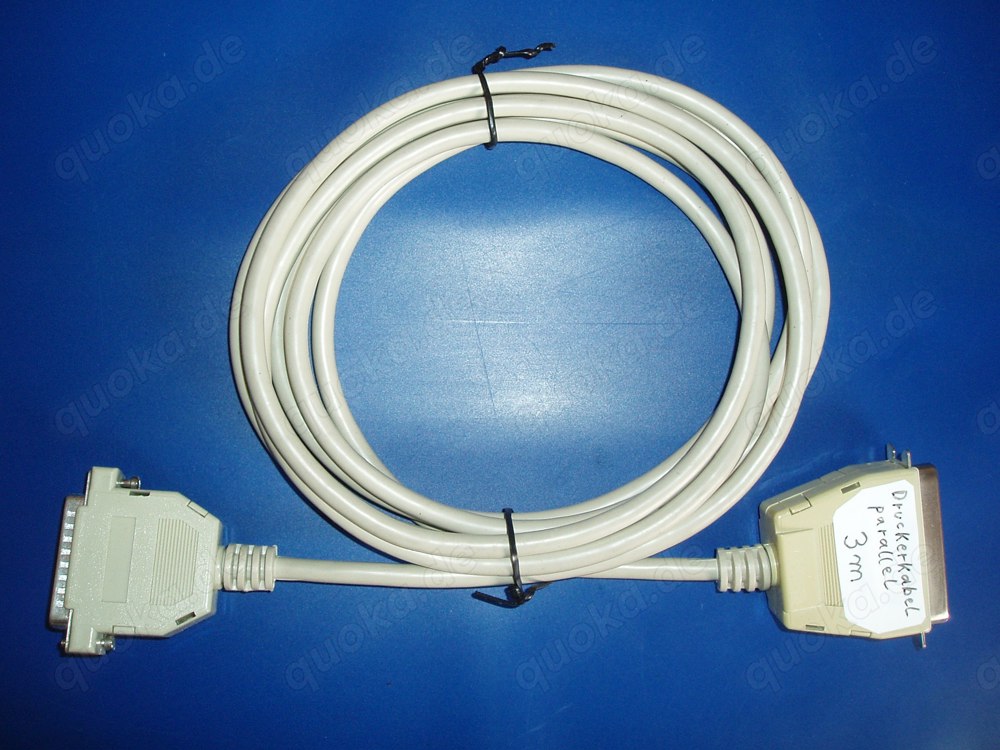 Druckerkabel parallel, Centronics 36M auf D-Sub 25polig, 3 m Länge, 3,66 EUR