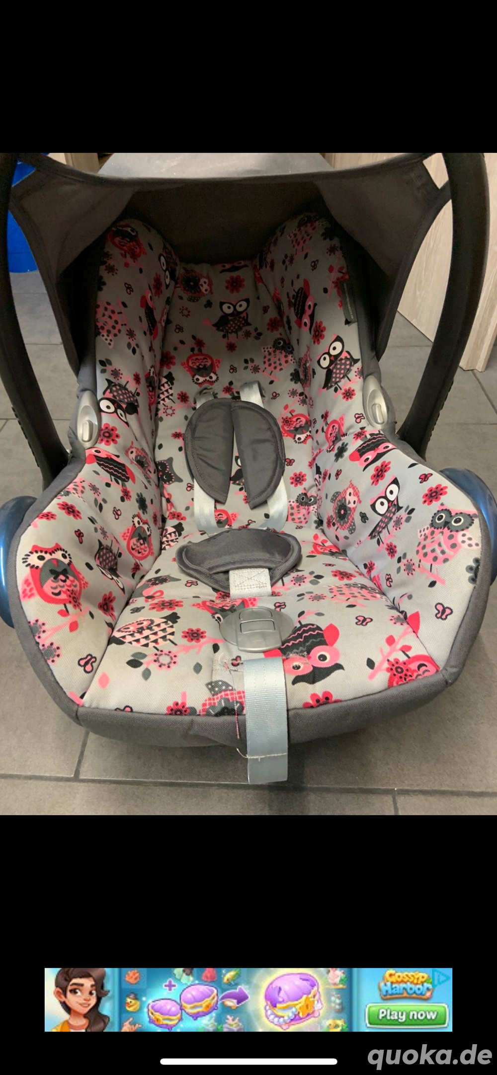 maxi cosi mit isofix station  fürs auto 