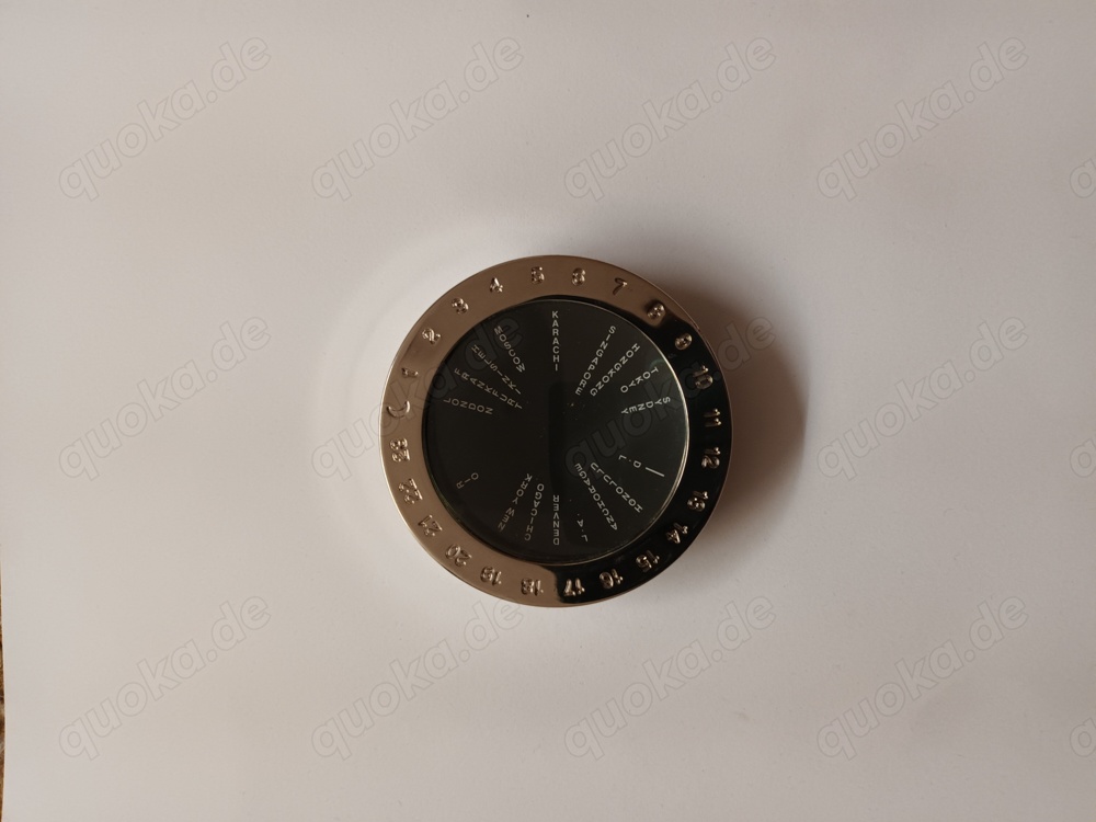 TROIKA: Weltzeitskala, Lupe, Briefbeschwerer