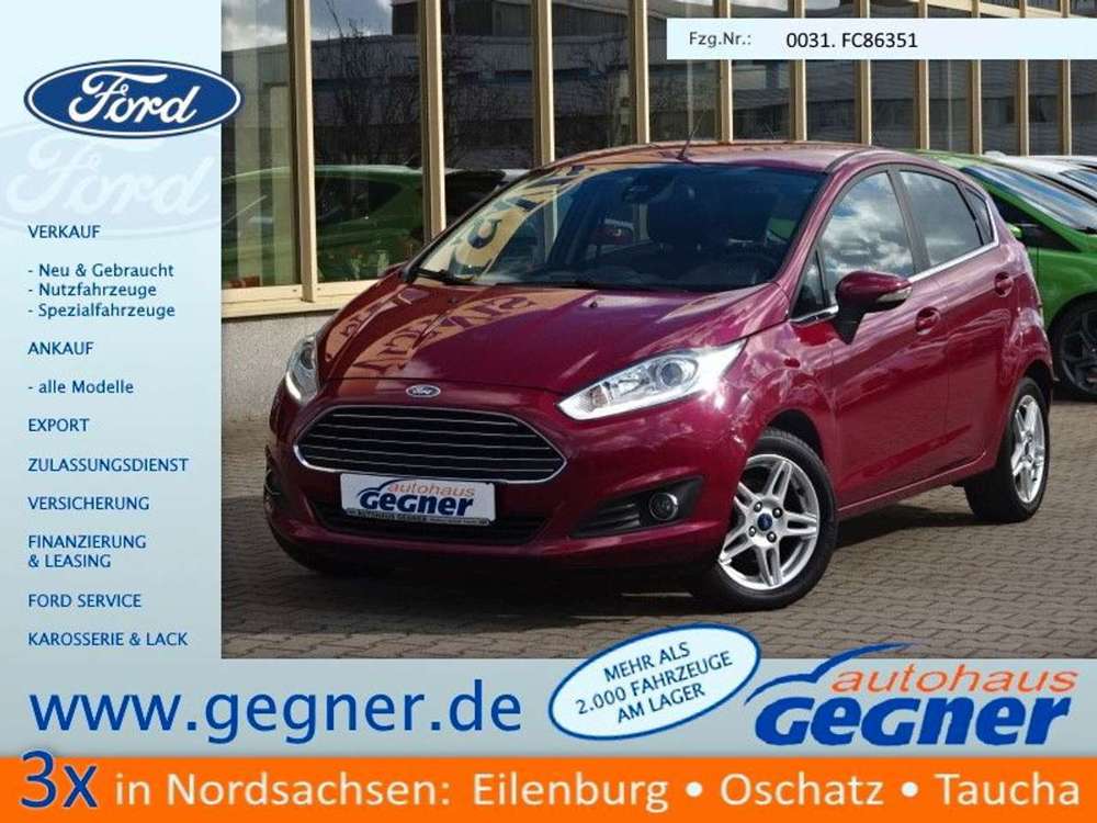 Ford Fiesta 100PS Titanium Tempomat Klima PPS
