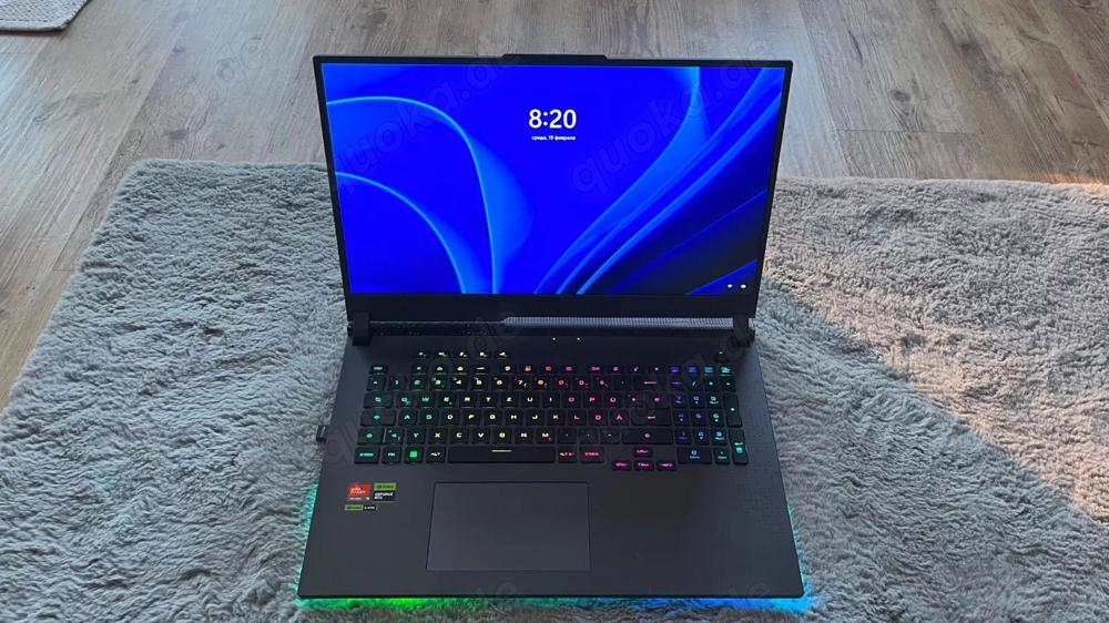 ASUS ROG Strix G17 AMD Ryzen 9 7945HX NVIDIA GeForce RTX 4070 8GB (128 Bit) 32GB