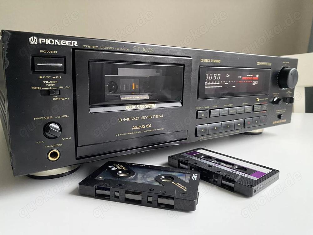 PIONEER CT-900S Gut Zustand 3köpfe 3motoren Dolby B,C,S