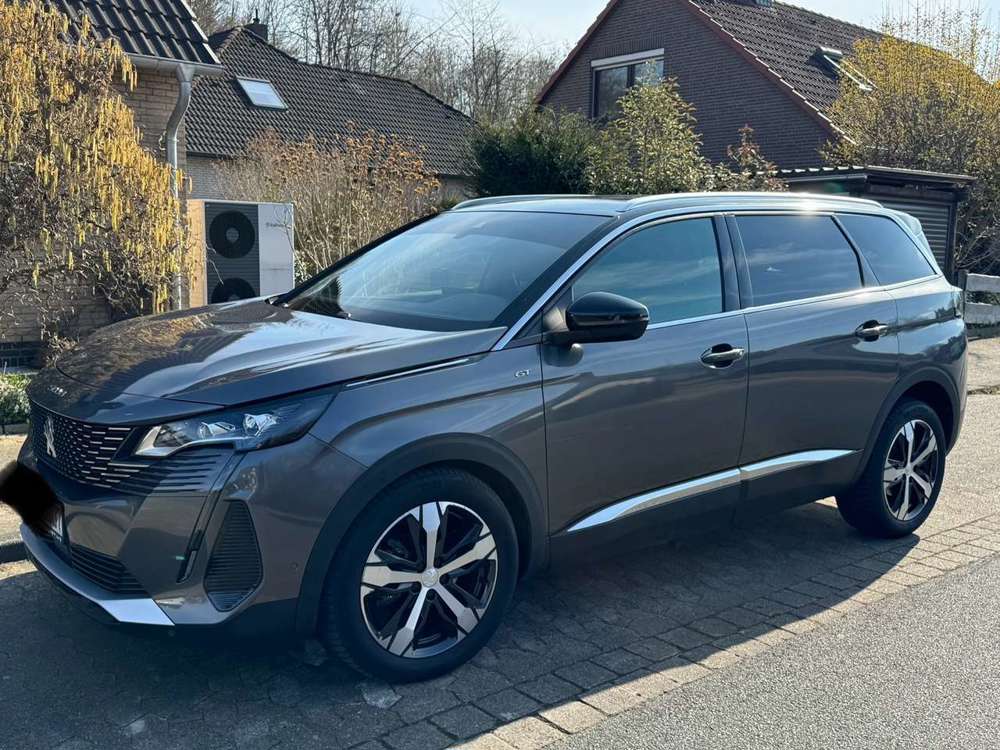 Peugeot 5008 Panoramadach , 7 Sietzen, BlueHDi 180 EAT8 GT Pack