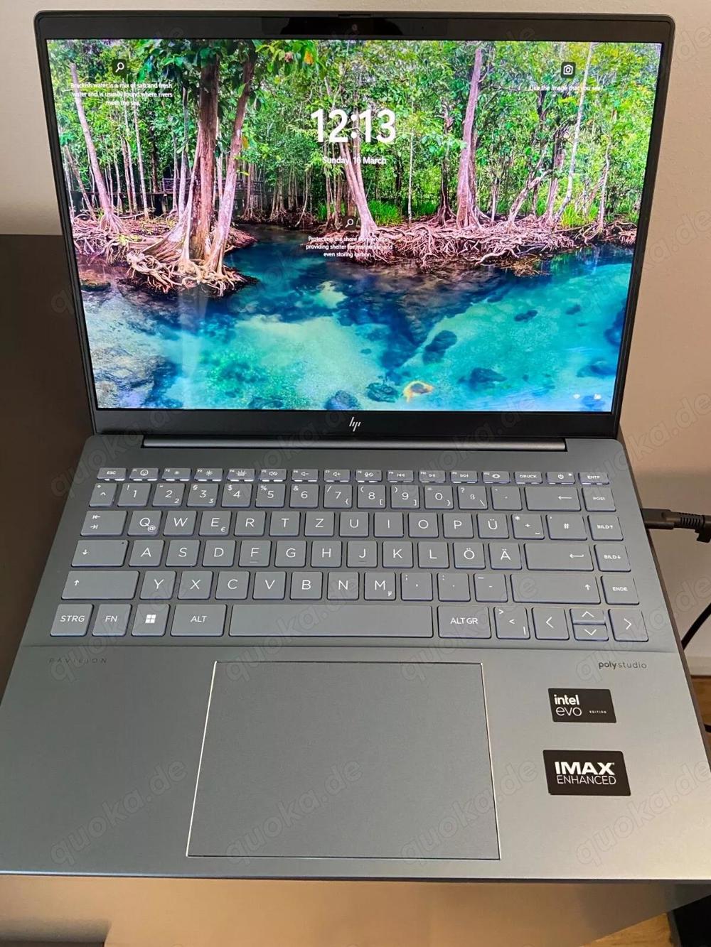 Notebook HP Pavilion Plus, Intel Ultra 7, 32GB RAM, 512GB, 14Zoll 2280x1800 OLED