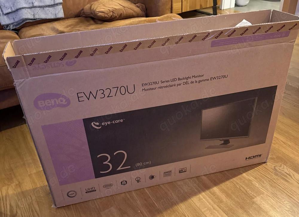 BenQ Ew3270u 4k UHD Monitor   Bildschirm
