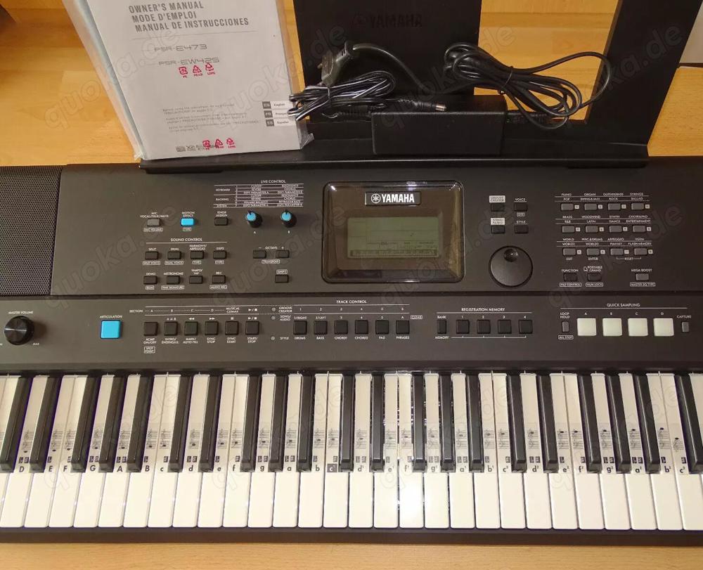 Yamaha PSR-EW425 Performance-Keyboard mit 76 Tasten OVP Rechnung Yamaha PSR-EW425 Performance-Keyboard mit 76 Tasten OVP Rechnung