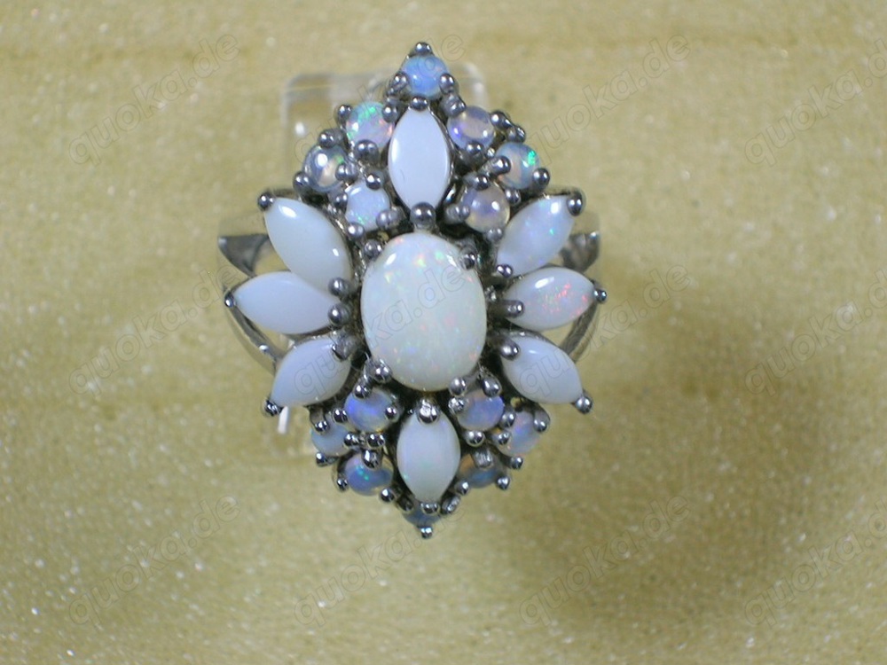 NEU: Ring Größe 17 - 53 925 Silber mit Opal