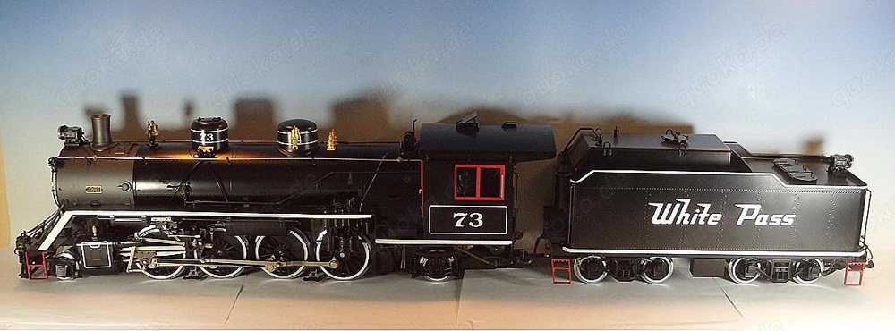 LGB Lehmann Spur G Nr. 21832 WP&Y Dampflok 