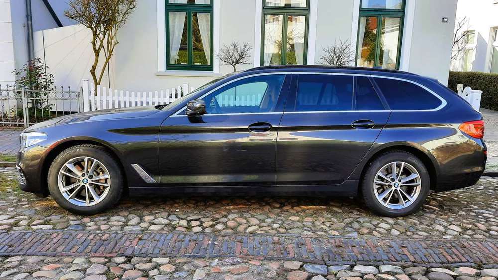 BMW 525 525 d, superZustand, Leder, AHK, HUD, Wi-Rei, ...