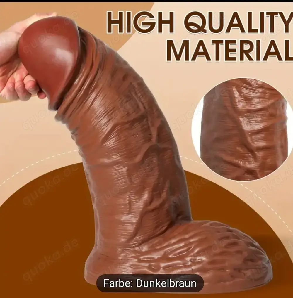 Riesiger XXXL Dildo 12cm 59,-  