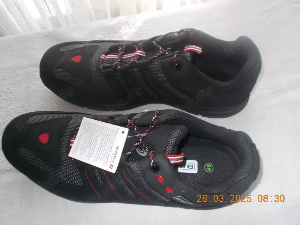NEU!! BAAK Sicherheitsschuhe S1 SRC Sven Schwarz Gr. 48