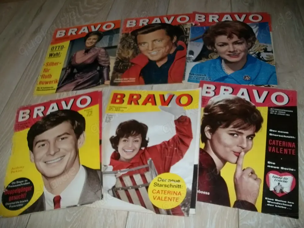 Musikzeitschrift * Bravo * Sammlung 1957 - 63