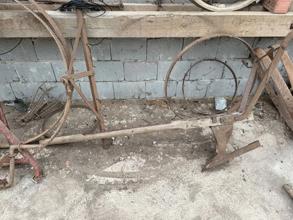 alter Pferdepflug 1-Schar