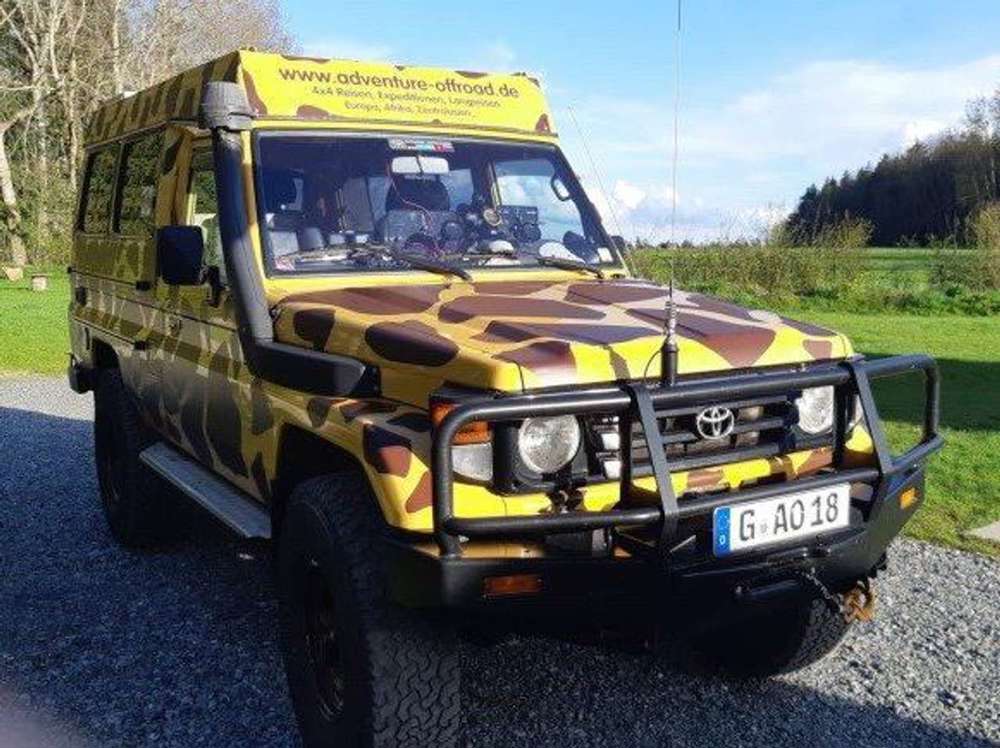 Toyota Land Cruiser HZJ 78 Camper,Vollsaniert,Hubdach,Turbo,HDJ Getr..