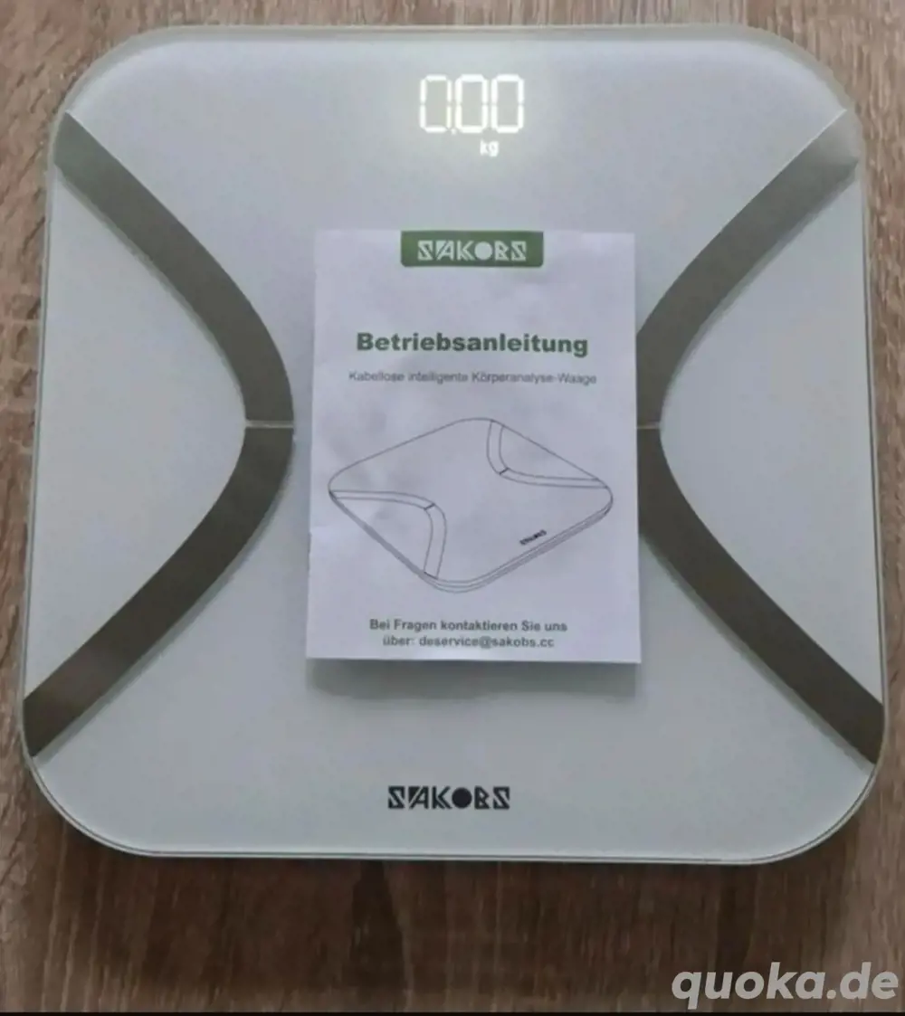 Körperanalysewaage kabellos TOP ZUSTAND 
