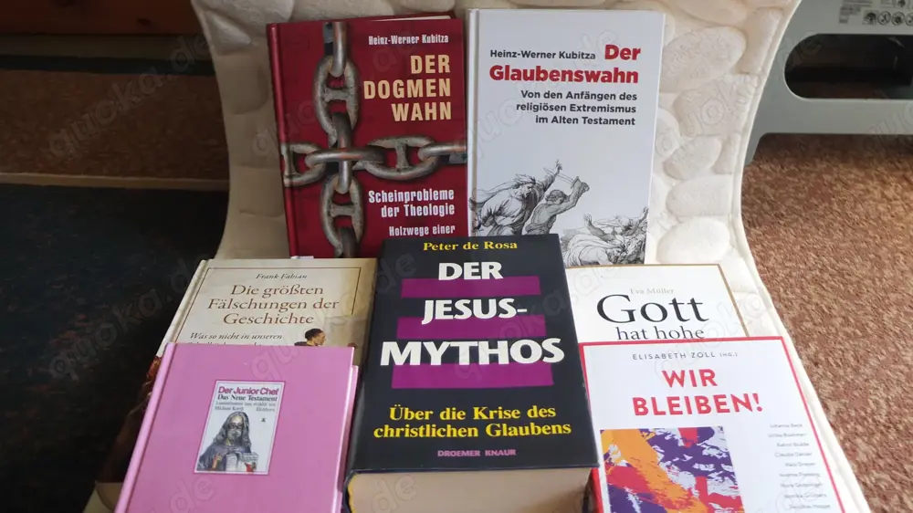 Büchersammlung Sachbücher 7x - Religion Kritik Glaubenswahn Dogmenwahn Jesus Mythos Büchersammlung Sachbücher 7x - Religion Kritik Glaubenswahn Dogmenwahn Jesus Mythos