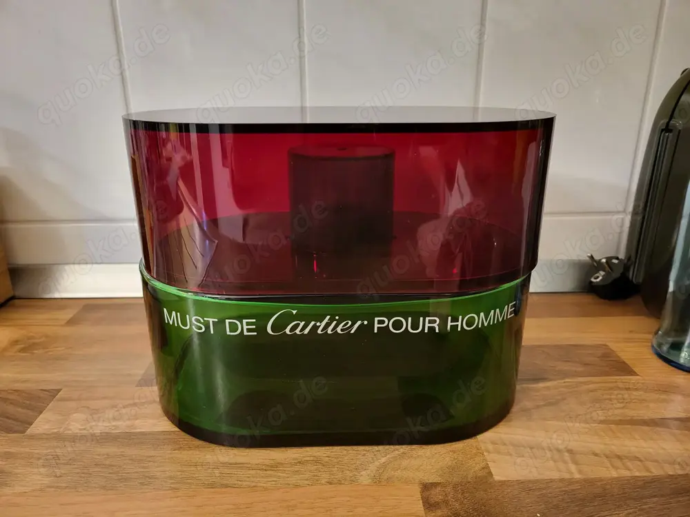 Factice Must de Cartier pour Homme Giant Deko 18 cm XXL