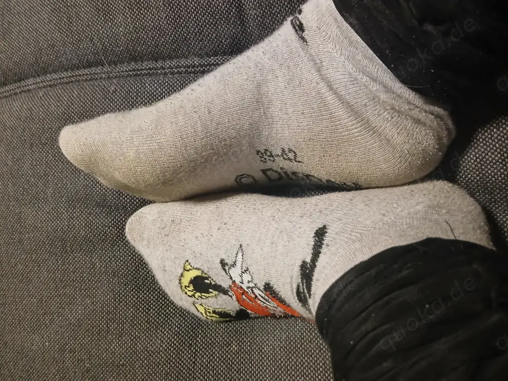 Getragene Socken 